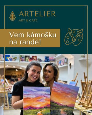 VYRAŽ NA PODZIMNÍ RANDE! 😘👩🏻‍🎨🥂👩🏼‍🎨 ⠀ 🎨 Vem někoho speciálního na rande do Artelieru a druhý vstup máš za polovinu ceny! 💌...